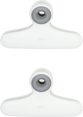 2PC BAG CLIP SET-WHT