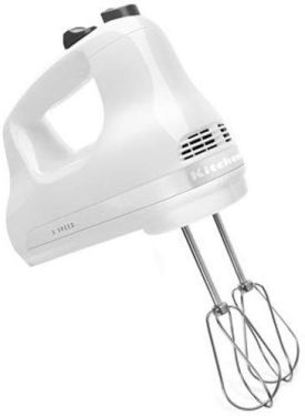 5 SPD HAND MIXER-WHT